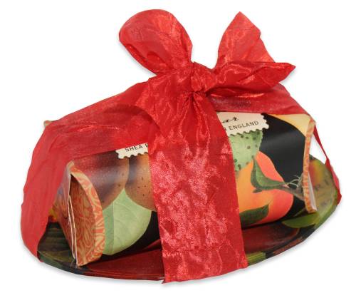 Tuscan pear large soap bar and dish set