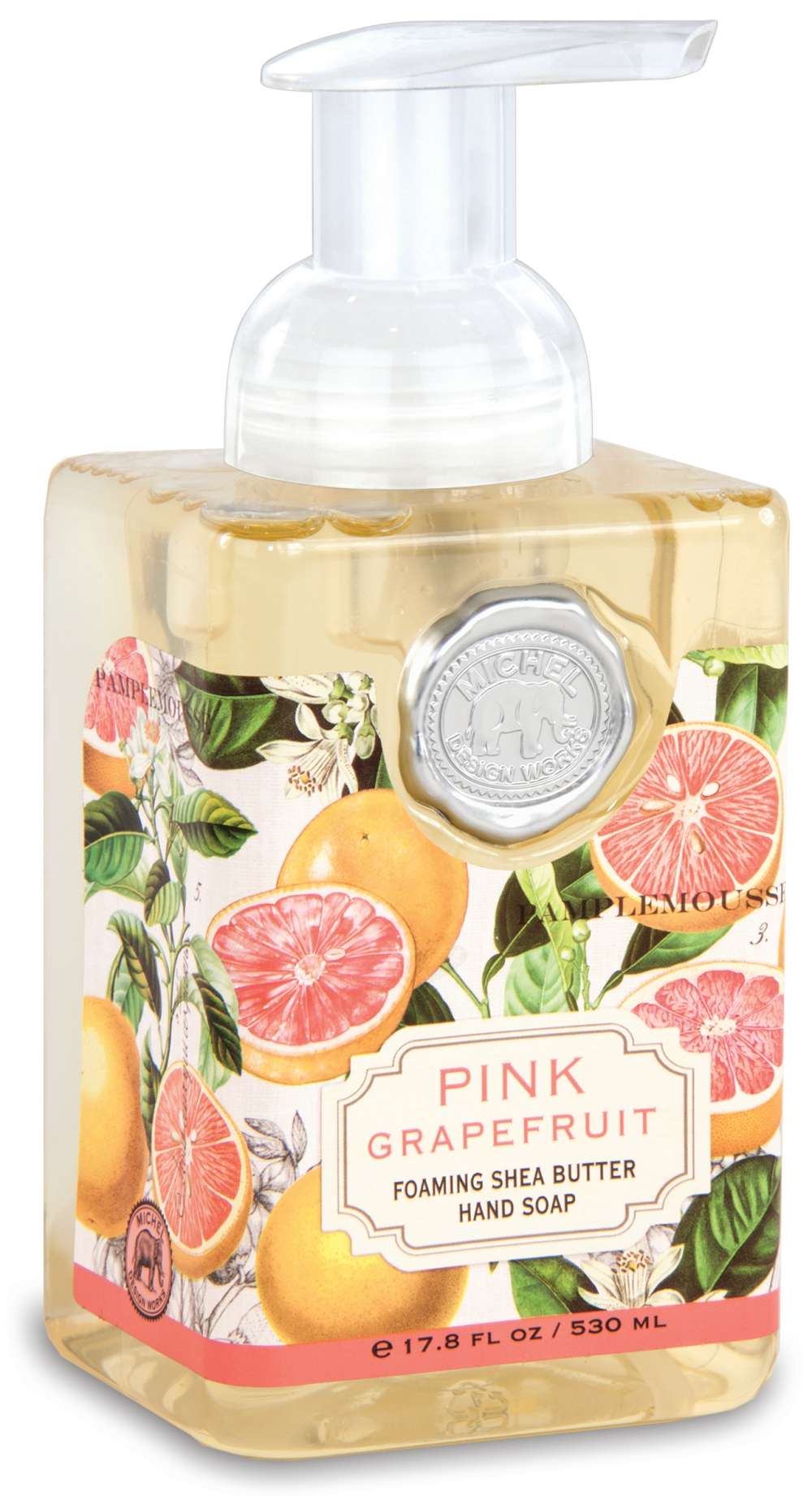 Pink Grapefruit Foaming Hand Soap by Michel Design Works