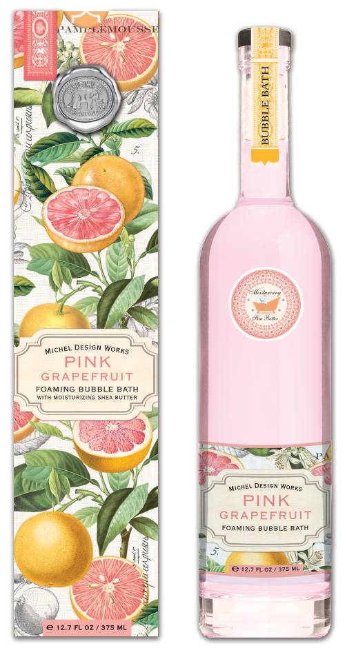 Pink Grapefruit bubble bath