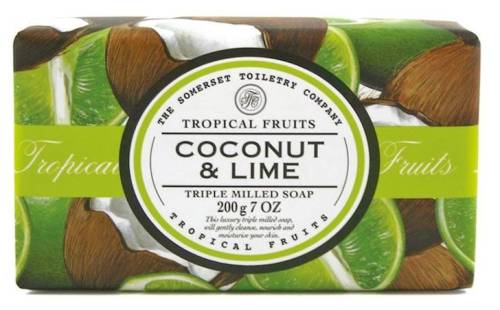Tropical fruits - triple milled soap - coconut and lime