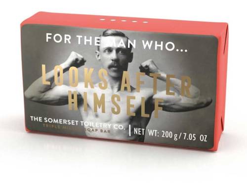 For the man who - looks after himself soap