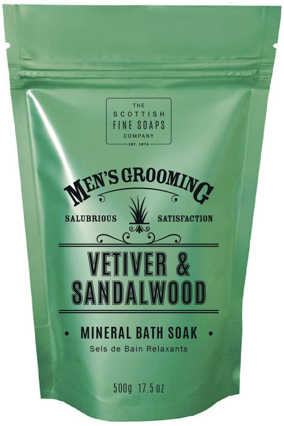 Vetiver & Sandalwood Mineral Bath Soak