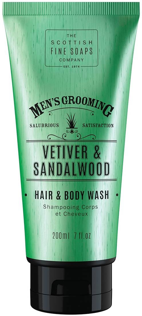 Vetiver & Sandalwood Hair & Body Wash