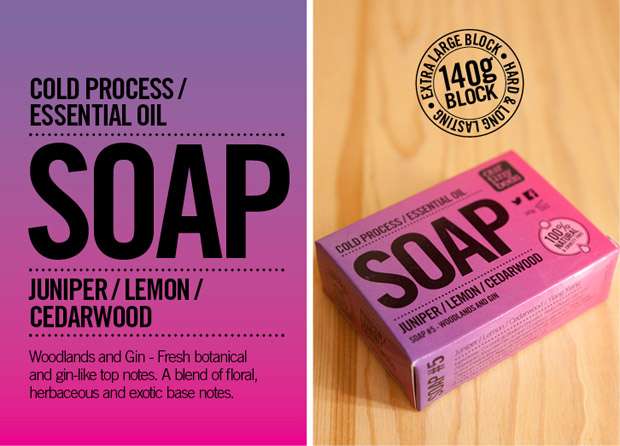 Essential oil soap