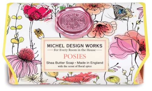 Michel Design Works Posies Large Soap Bar