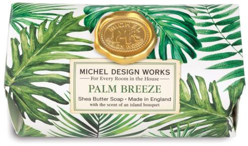 Palm Breeze Large Soap Bar