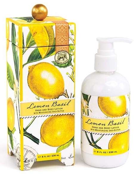 Michel Design Works Lemon Basil Hand and Body Lotion