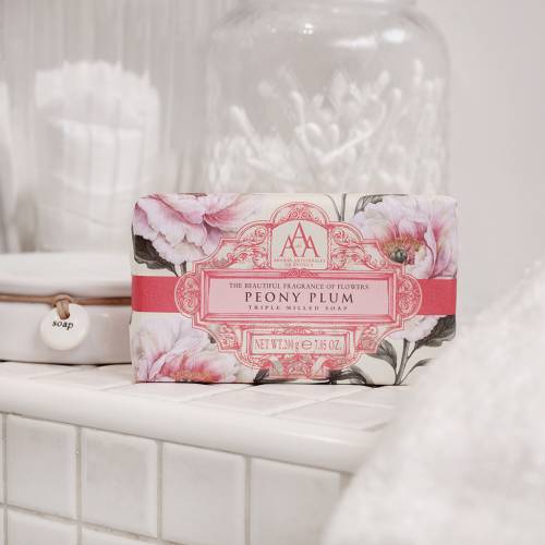 Aromas Artesanales De Antigua peony plum soap