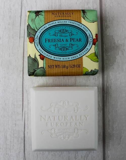 Naturally European Freesia & Pear Soap Bar