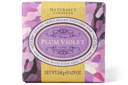 Naturally European Plum Violet Soap Bar