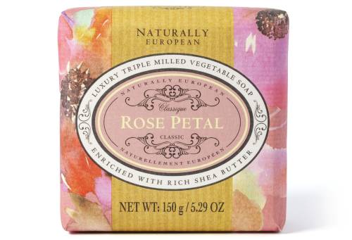 Naturally European Rose Petal Soap Bar