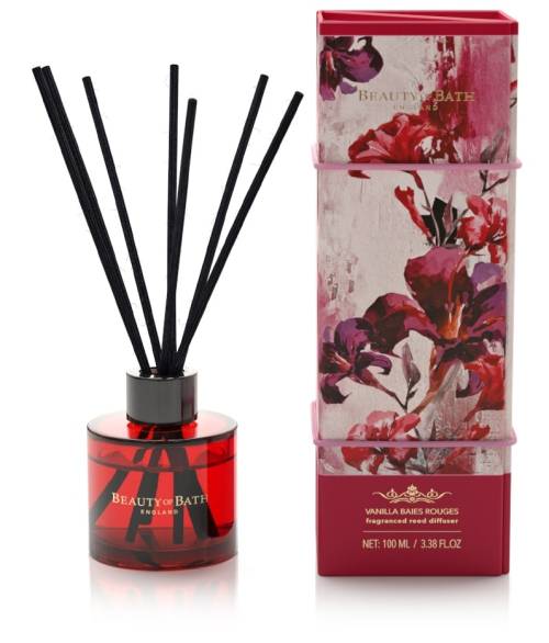 Beauty of Bath Vanilla Baies Rouges Reed Diffuser
