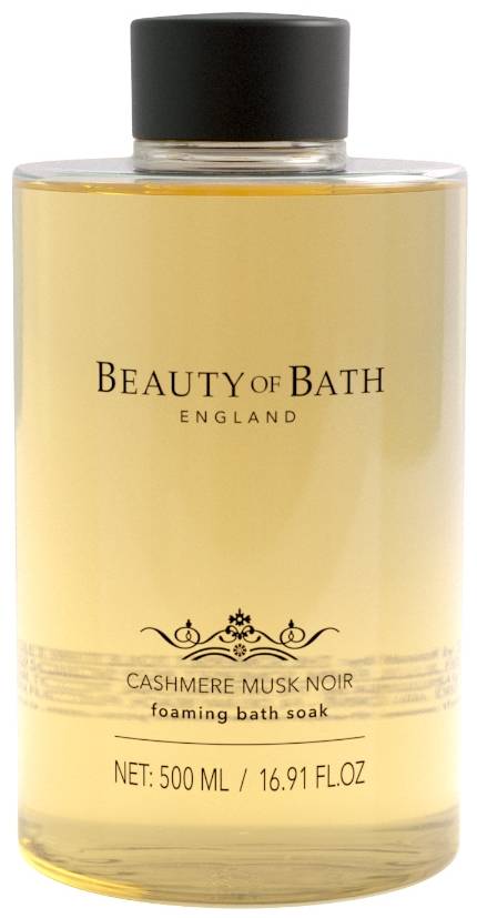 Beauty Of Bath Cashmere Musk Noir Foaming Bath Soak