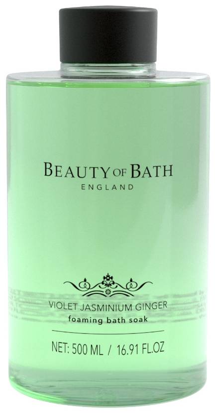 Beauty Of Bath Violet Jasminium Ginger Foaming Bath Soak