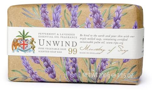 Unwind - Peppermint & Lavender Soap Bar