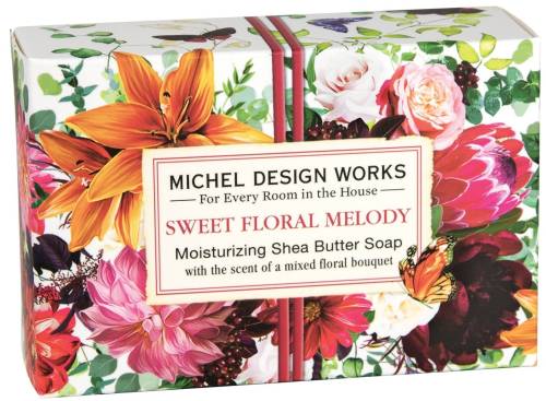 Sweet Floral Melody Boxed Single Soap