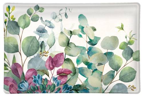 Eucalyptus & Mint Glass Soap Dish
