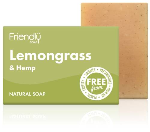 Lemongrass and hemp soap