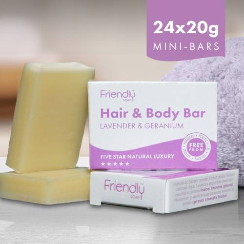 Hair & body guest soaps