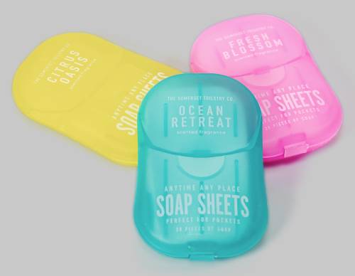 Soap Sheets - pocket soaps
