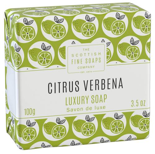 Citrus Verbena - Luxury Wrapped Soap by The Scottish Fine Soaps Company