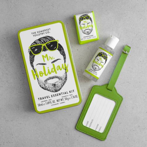 Mr Holiday - Travel Essentials Kit by The Somerset Toiletry Company