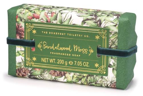 Traditional festive soap - sandalwood moss