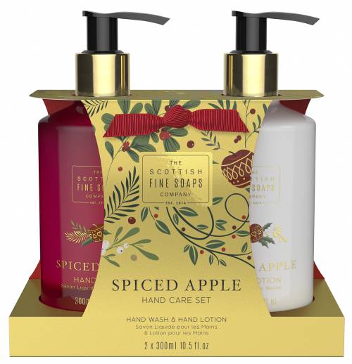Spiced Apple Hand Care Set by The Scottish Fine Soaps Company