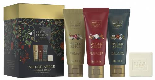 Spiced Apple Luxury Gift Set by The Scottish Fine Soaps Company