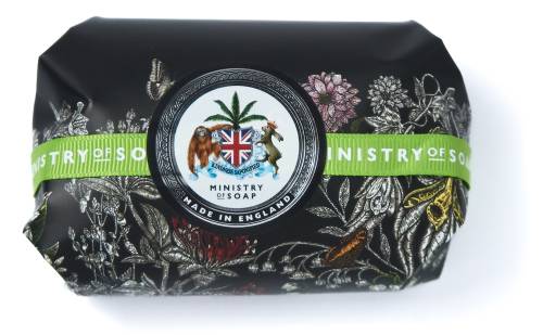 Green Citrus Leaves Oval Soap Bar by Ministry Of Soap