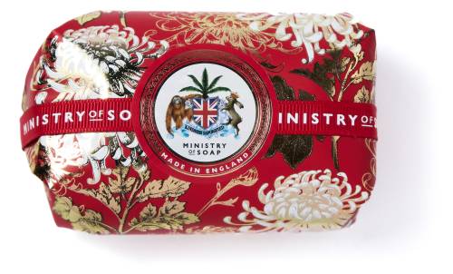 Vanilla Baies Rouges Oval Soap Bar by Ministry Of Soap