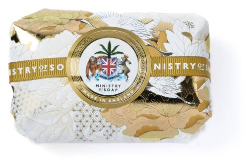 Violet Jasminium Ginger Oval Soap Bar by Ministry Of Soap