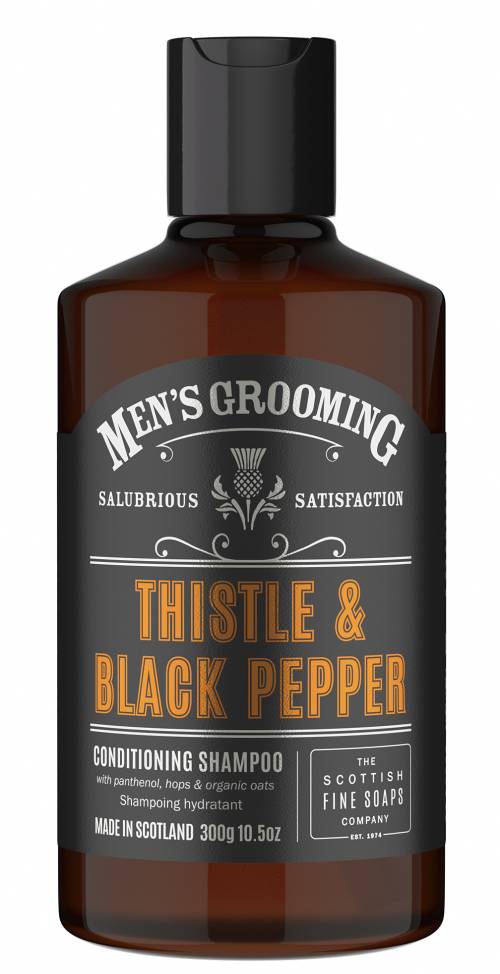 Thistle & Black Pepper Conditioning Shampoo by The Scottish Fine Soaps Company