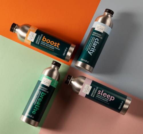 Aromatherapy bath & shower gels