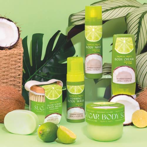 Tropical Fruits Coconut and Lime range