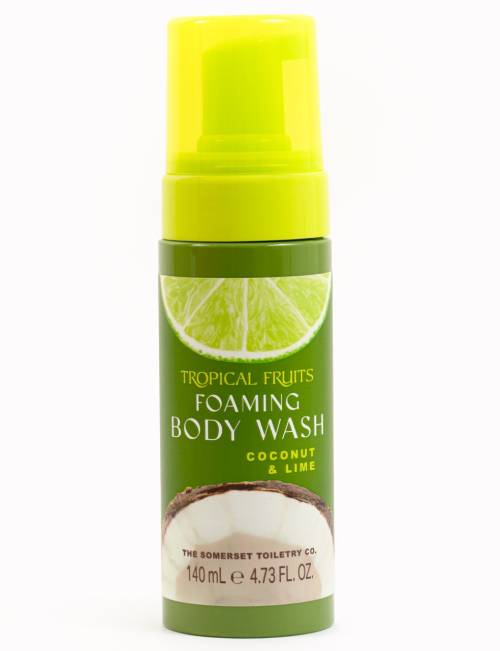 Tropical Fruits Coconut and Lime Foaming Body Wash by The Somerset Toiletry Company