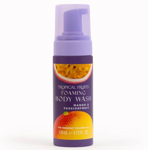 Tropical Fruits Mango and Passionfruit Foaming Body Wash by The Somerset Toiletry Company