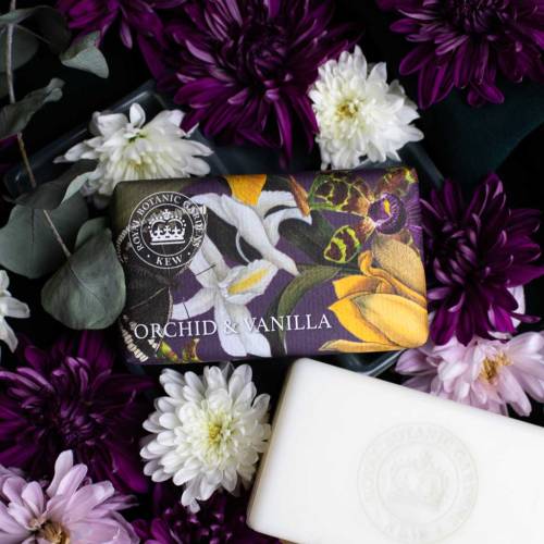 Kew Gardens Orchid & Vanilla Soap Bar