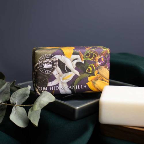 Kew Gardens Orchid & Vanilla Soap Bar