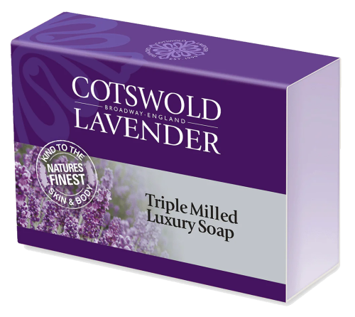 Triple Milled Luxury Lavender Soap by Cotswold Lavender