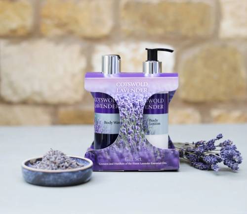 Lavender luxury toiletries