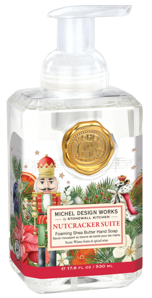 Nutcracker Suite Foaming Soap Hand Wash (Limited Edition) by Michel Design Works