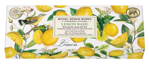 Lemon Basil Soap Gift Set (SALE - was £21.95)