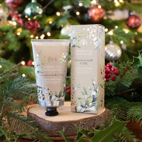 Christmas Tidings Under The Mistletoe Hand Cream