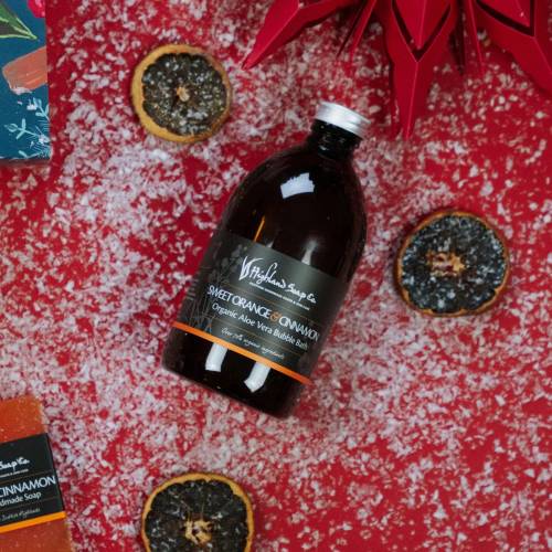 Sweet Orange & Cinnamon Organic Bubble Bath