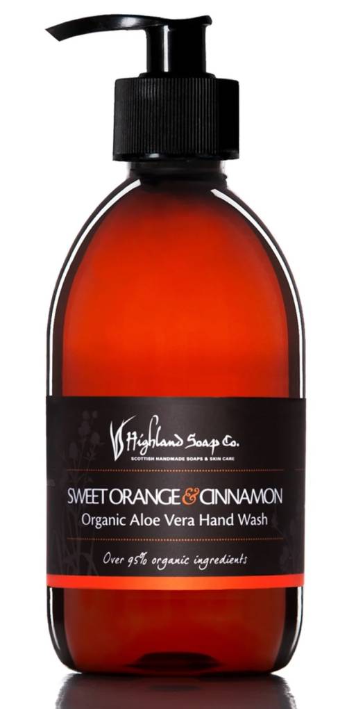 Sweet Orange & Cinnamon Organic Hand Wash by The Highland Soap Company