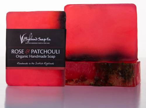 Rose and Patchouli glycerine soap