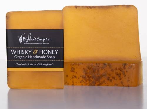 Whisky and Honey glycerine soap