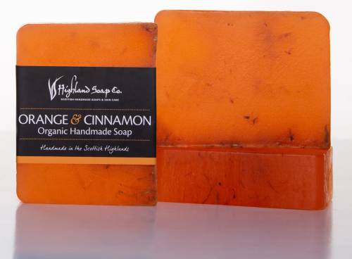 Orange and Cinnamon glycerine soap