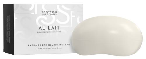 Au Lait Extra Large Cleansing Bar by The Scottish Fine Soaps Company